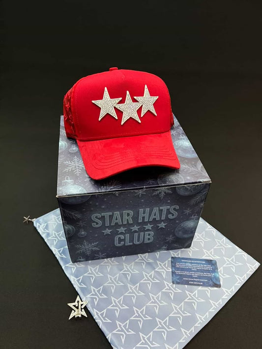 STAR HATS TRES ESTRELLAS ROJA FULL SET